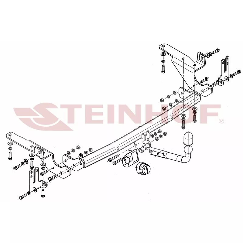 Dispositif d'attelage STEINHOF T-190