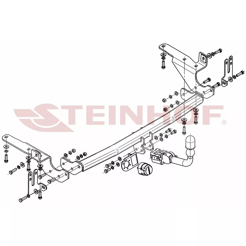 Dispositif d'attelage STEINHOF T-191