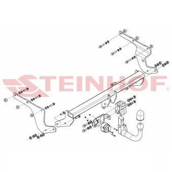 Dispositif d'attelage STEINHOF T-207