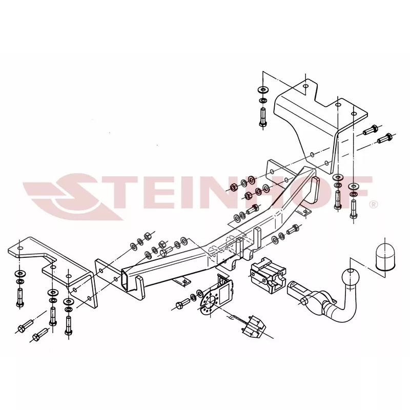 Dispositif d'attelage STEINHOF T-211