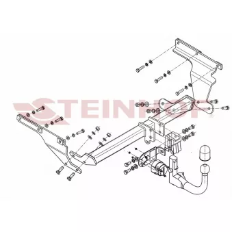 Dispositif d'attelage STEINHOF T-213