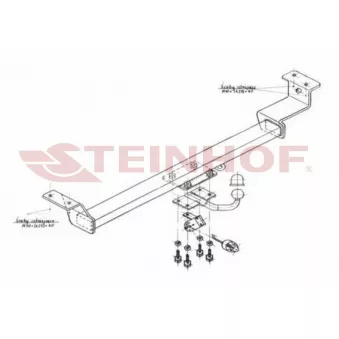 Dispositif d'attelage STEINHOF T-220