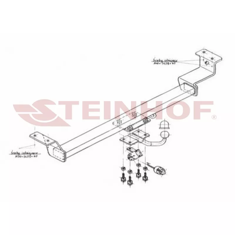 Dispositif d'attelage STEINHOF T-220