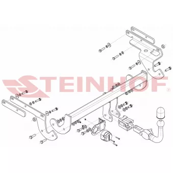 Dispositif d'attelage STEINHOF T-232