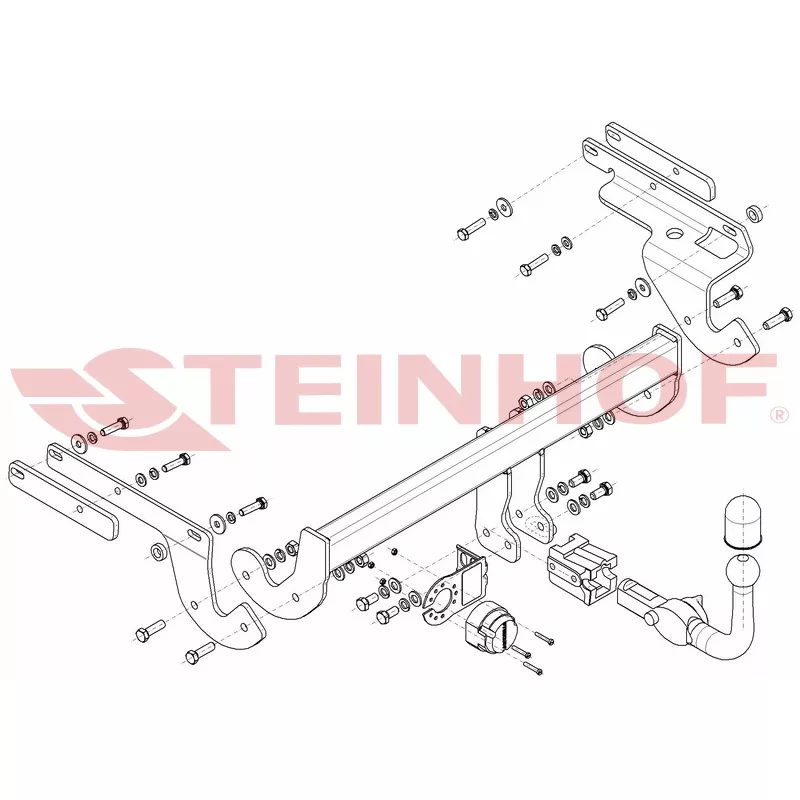 Dispositif d'attelage STEINHOF T-232