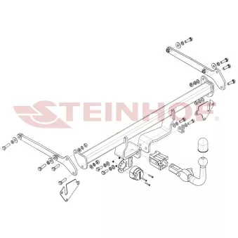 Dispositif d'attelage STEINHOF T-234