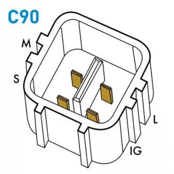 Alternateur CEVAM 41116