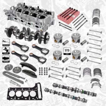Kit de réparation, vilebrequin ET ENGINETEAM HK0194VR6