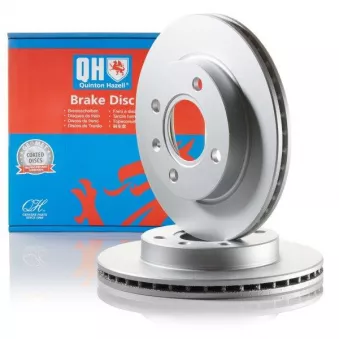 Jeu de 2 disques de frein avant QUINTON HAZELL BDC3727