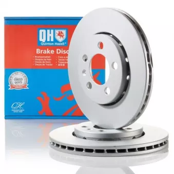 Jeu de 2 disques de frein avant QUINTON HAZELL BDC4669