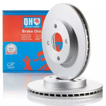 Jeu de 2 disques de frein avant QUINTON HAZELL BDC4727
