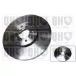 Jeu de 2 disques de frein avant QUINTON HAZELL BDC4735 - Visuel 2