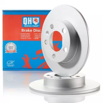 Jeu de 2 disques de frein arrière QUINTON HAZELL BDC4753