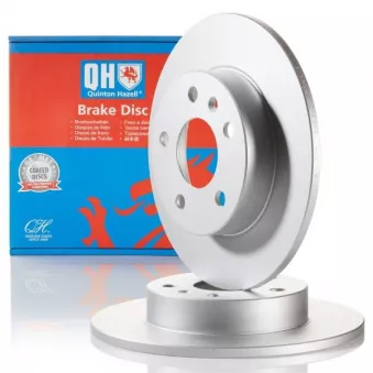 Jeu de 2 disques de frein arrière QUINTON HAZELL BDC4816