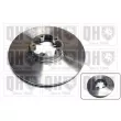Jeu de 2 disques de frein avant QUINTON HAZELL BDC5214 - Visuel 2