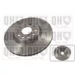 Jeu de 2 disques de frein avant QUINTON HAZELL BDC5416 - Visuel 2