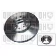 Jeu de 2 disques de frein avant QUINTON HAZELL BDC5418 - Visuel 2