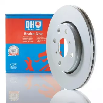 Jeu de 2 disques de frein avant QUINTON HAZELL BDC5518