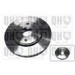 Jeu de 2 disques de frein avant QUINTON HAZELL BDC5518 - Visuel 2