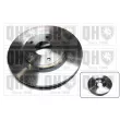 Jeu de 2 disques de frein avant QUINTON HAZELL BDC5542 - Visuel 2