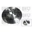 Jeu de 2 disques de frein arrière QUINTON HAZELL BDC5561 - Visuel 2