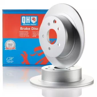 Jeu de 2 disques de frein arrière QUINTON HAZELL BDC5607