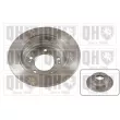 Jeu de 2 disques de frein arrière QUINTON HAZELL BDC5752 - Visuel 2