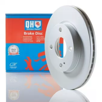 Jeu de 2 disques de frein avant QUINTON HAZELL BDC5781