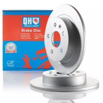 Jeu de 2 disques de frein arrière QUINTON HAZELL BDC5784