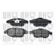 Jeu de 4 plaquettes de frein avant QUINTON HAZELL BP1561 - Visuel 2