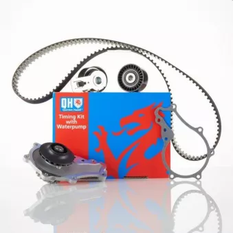 Pompe à eau + kit de courroie de distribution QUINTON HAZELL QBPK8710