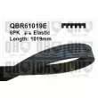 Courroie trapézoïdale à nervures QUINTON HAZELL QBR61019E - Visuel 2