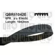 Courroie trapézoïdale à nervures QUINTON HAZELL QBR61042E - Visuel 2