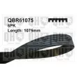 Courroie trapézoïdale à nervures QUINTON HAZELL QBR61075 - Visuel 2
