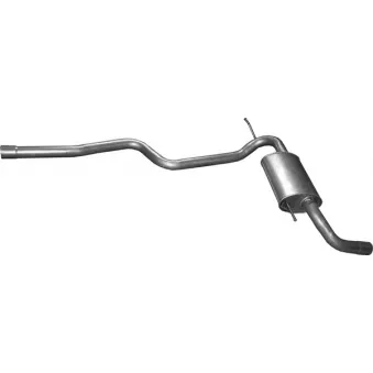 Silencieux arrière POLMO