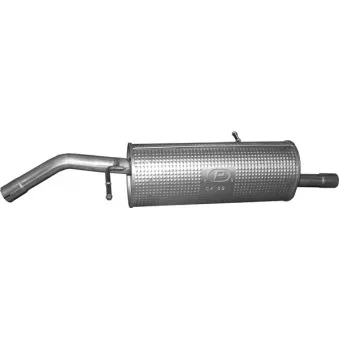 Silencieux arrière POLMO 04.92