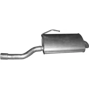 Silencieux arrière POLMO