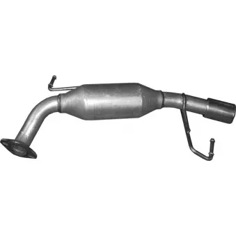 Silencieux arrière POLMO