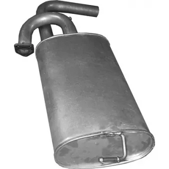 Silencieux arrière POLMO