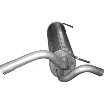 Silencieux arrière POLMO