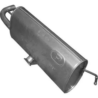 Silencieux arrière POLMO