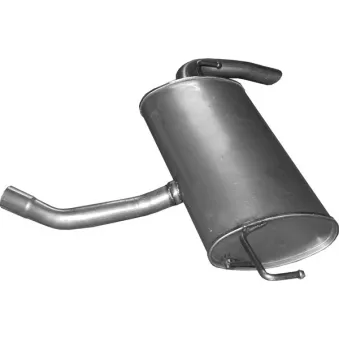 Silencieux arrière POLMO