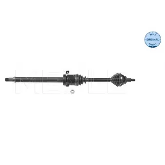 Arbre de transmission avant droit MEYLE 014 498 0024