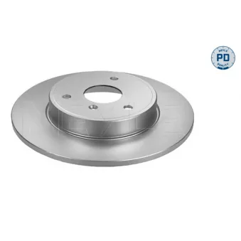 Jeu de 2 disques de frein avant MEYLE 015 521 0030/PD