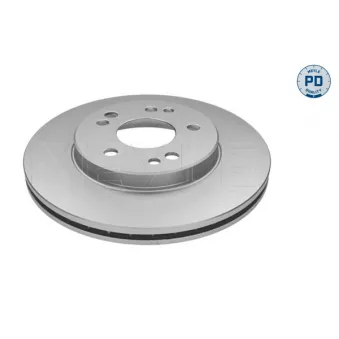 Jeu de 2 disques de frein avant MEYLE 015 521 0033/PD