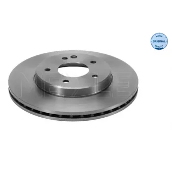 Jeu de 2 disques de frein avant MEYLE 015 521 0035