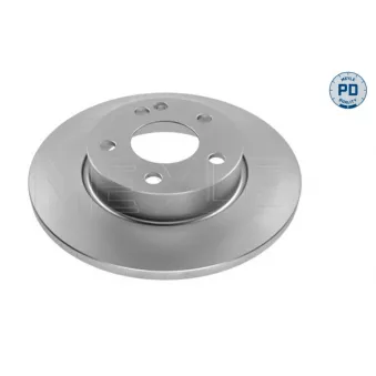 Jeu de 2 disques de frein avant MEYLE 015 521 0037/PD
