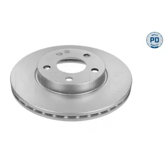 Jeu de 2 disques de frein avant MEYLE 015 521 0038/PD
