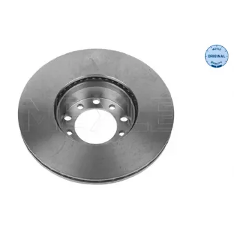 Jeu de 2 disques de frein avant MEYLE 015 521 2002