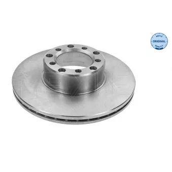 Jeu de 2 disques de frein avant MEYLE 015 521 2003